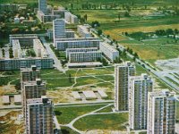 Savski gaj, Trnsko, Siget, Aleja Borisa Kidriča (današnja Avenija grada Dubrovnika), oko 1972. godine